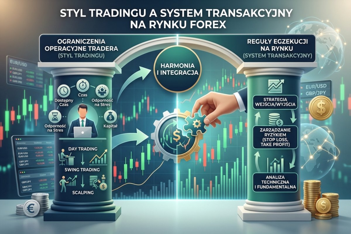 Styl tradingu a system transakcyjny — ograniczenia operacyjne tradera kontra reguły egzekucji na rynku Forex